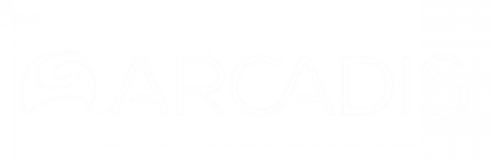 Arcadis White Transparent Logo