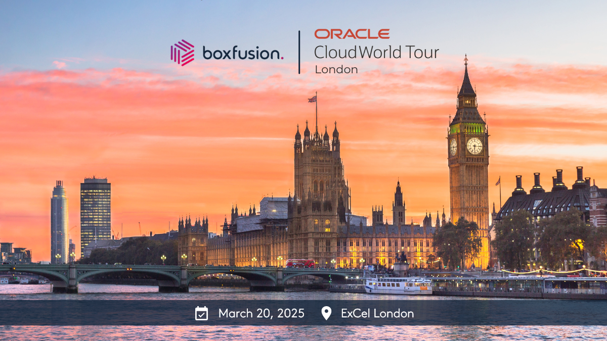 Oracle Cloud World Tour London 2025 Boxfusion